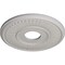 Ekena Millwork Berkshire Ceiling Medallion (Fits Canopies up to 7"), 15 3/4"OD x 3 7/8"ID x 3/4"P, Ultra Pure White CM15BEUWF - alternate 4